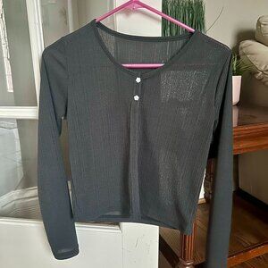 Flower Button Cardigan